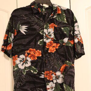 Men's George Button Down Hawaiian size Medium 38-40 Casual Resort Wear Beach